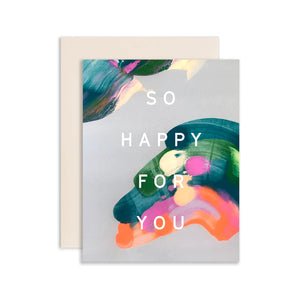 Moglea So Happy For You Card